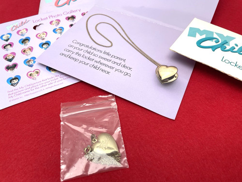 Collana medaglione cuore - collana, mio