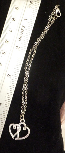Collana cuore bambola vestiti - bambola,